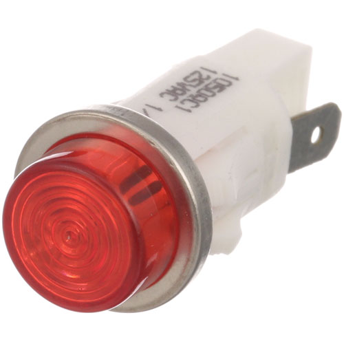 (image for) CROWN STEAM 4-PL07 SIGNAL LIGHT 1/2" RED 125V - Click Image to Close